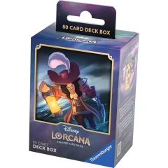 Disney Lorcana: The First Chapter 80-Card Deck Box - Captain Hook